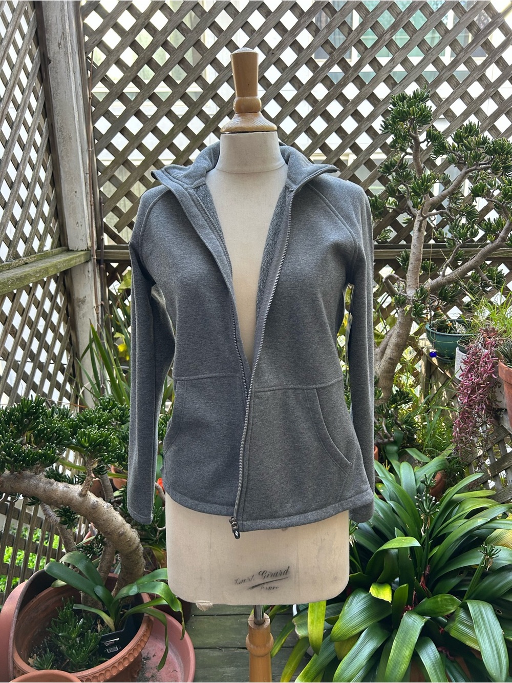 Skechers Women's Heather Gray Full-Zip Hooded Jacket